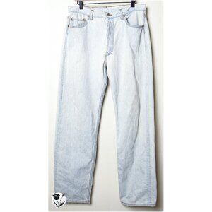 Vintage 1994 Levi’s 501 USA Made Light Wash Denim Jeans W36 L32 Button Fly